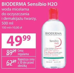 Woda miceralna Bioderma niska cena