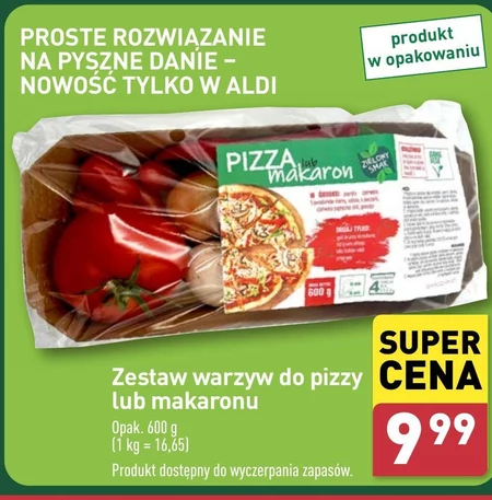 Zestaw warzyw Aldi