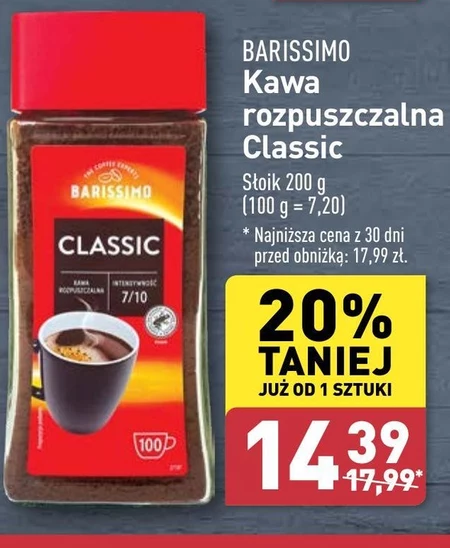 Kawa rozpuszczalna Barissimo