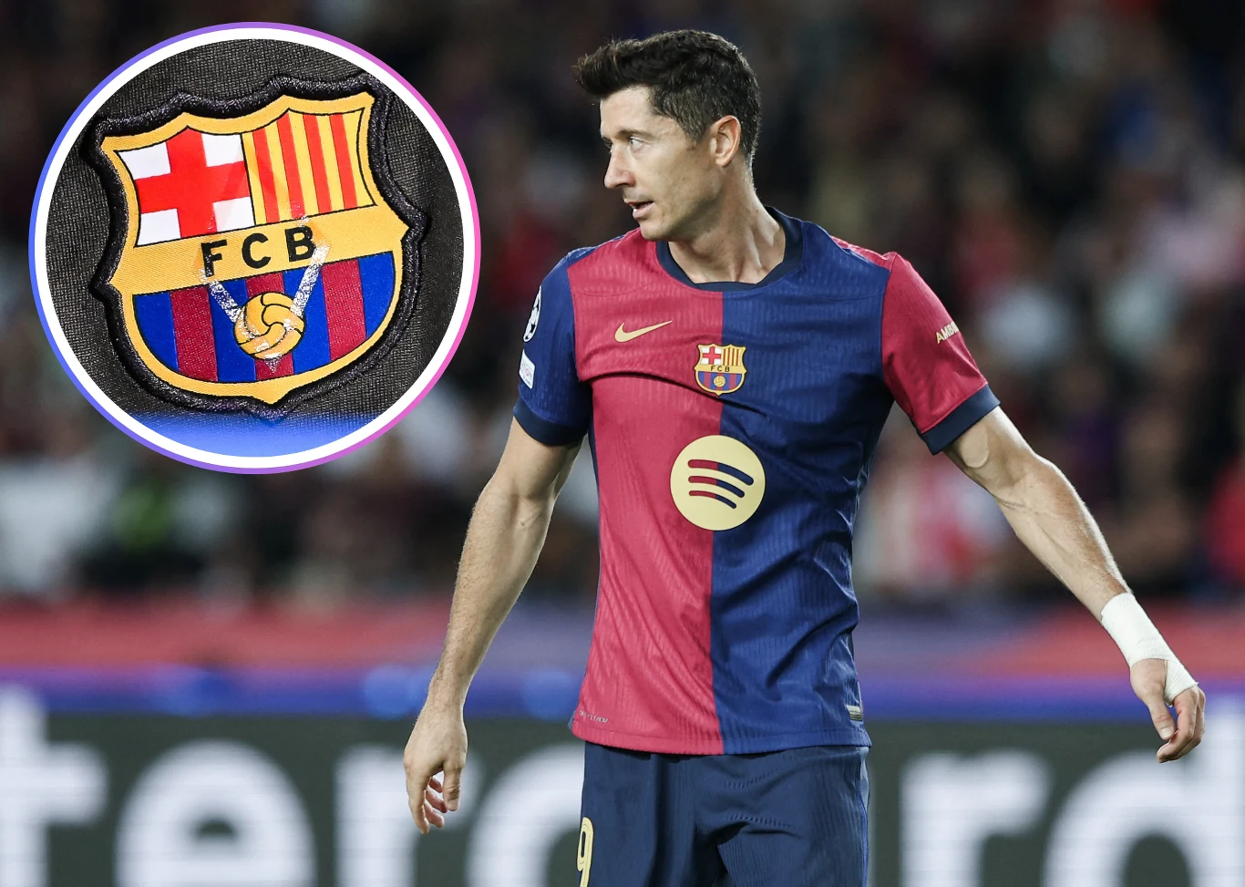 Robert Lewandowski - napastnik FC Barcelona Robert Lewandowski - napastnik FC Barcelona