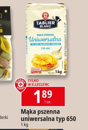 Mąka Tablier Blanc niska cena