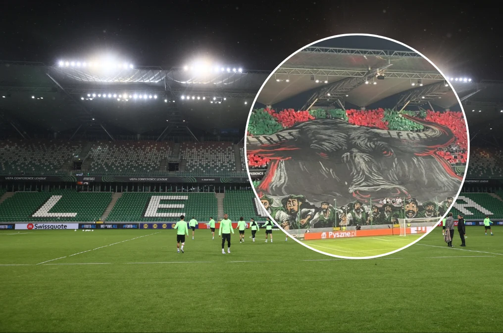 Kibice Legii Warszawa wbili szpilkę rywalom. Mecz nie zaczął się na czas