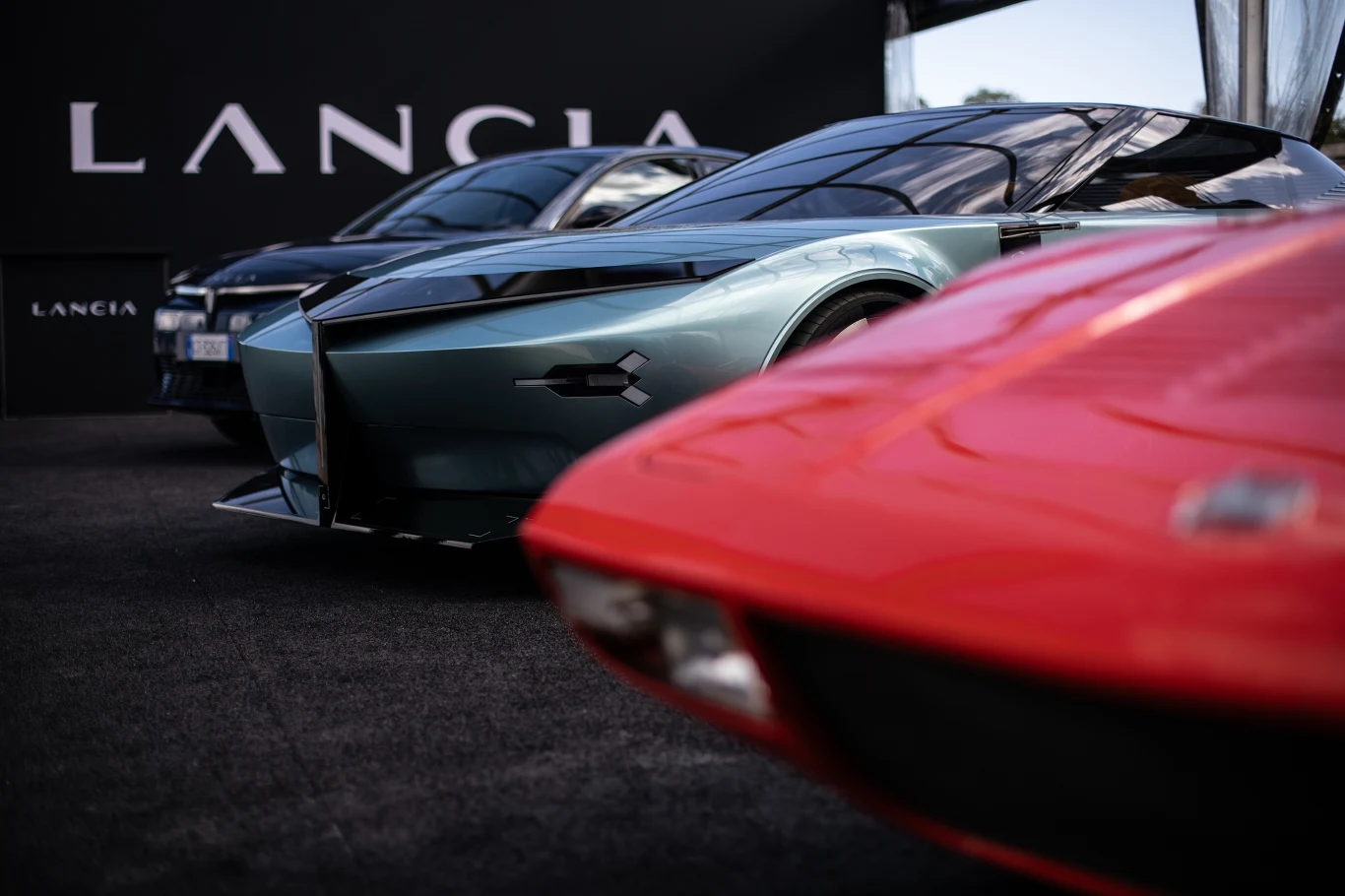 Lancia Stratos, Pu+Ra oraz Ypsilon. Koncepcyjna Pu+Ra ma kilka inspiracji czerpanych ze Stratosa.