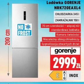 Lodówka Gorenje niska cena