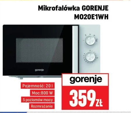 Mikrofalówka Gorenje