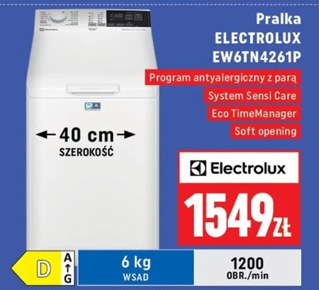 Pralka Electrolux