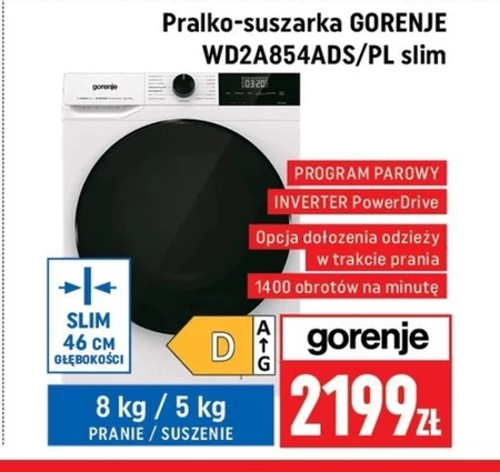 Pralko-suszarka Gorenje