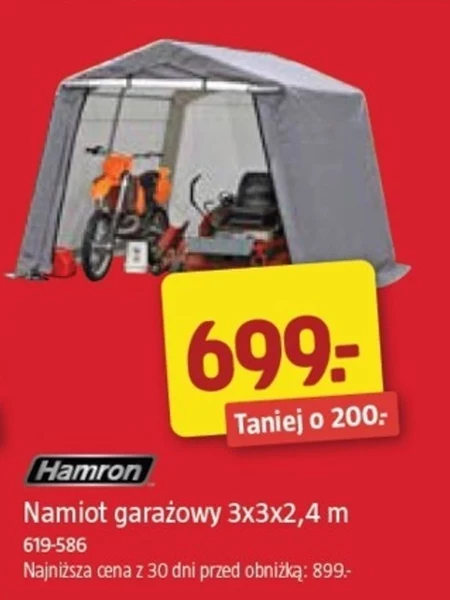 Namiot garażowy Hamron