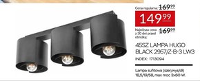 Lampa Black niska cena