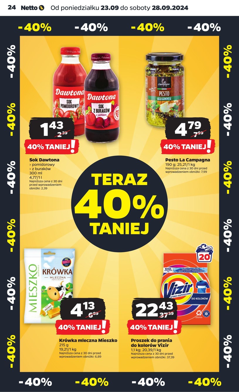 Gazetka: Nowe promocje w Netto!  - strona 24