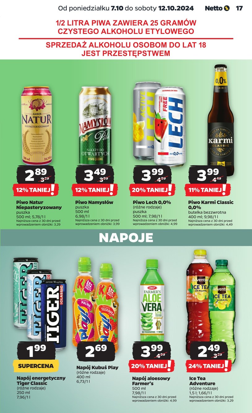 Gazetka: Nowe promocje w Netto!  - strona 17