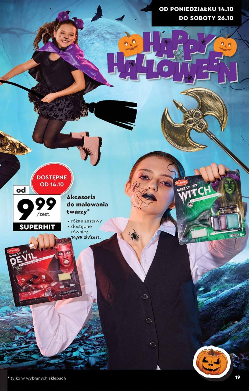 Gazetka: Halloween z Biedronką  - strona 19