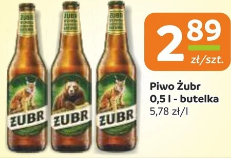 Żubr Piwo jasne 650 ml