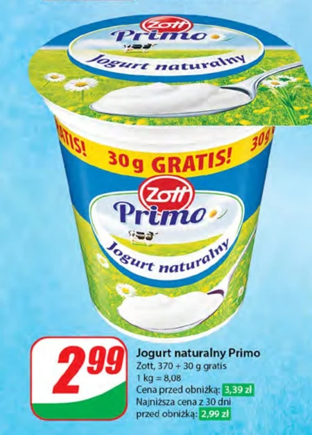 Jogurt naturalny Zott