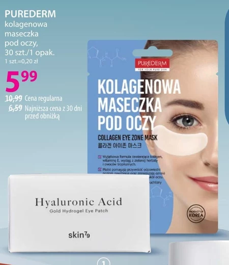 Maseczka pod oczy Purederm