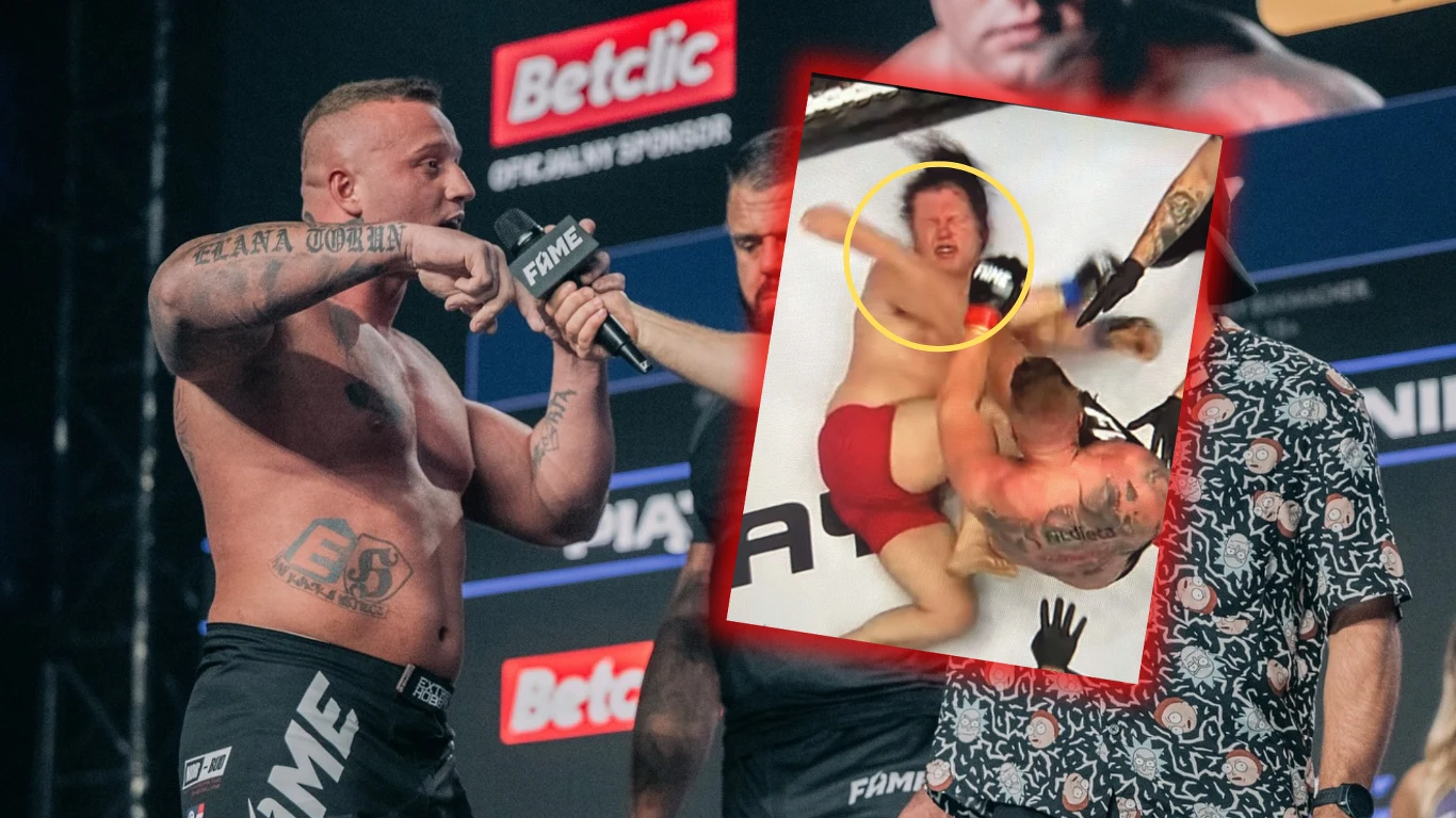 FAME MMA: The Freak. Denis Załęcki