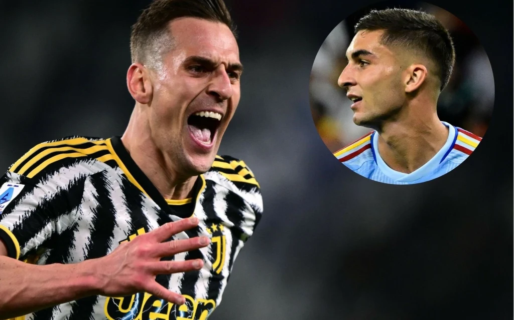 Arkadiusza Milika w roli łowcy bramek zastąpić ma Ferran Torres (na małym zdj.)