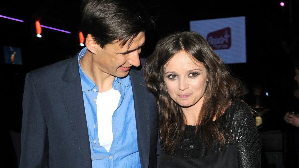 Jarosław Bieniuk i Anna Przybylska