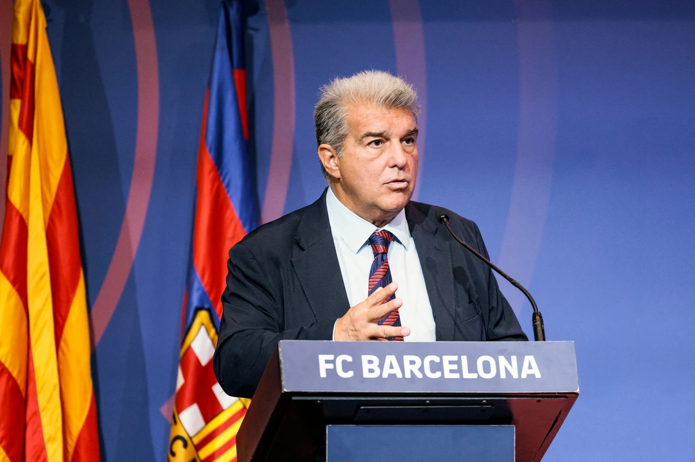 Joan Laporta, prezes Barcelony