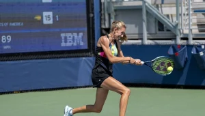 Zuzanna Pawlikowska brała udział w juniorskim US Open 2023