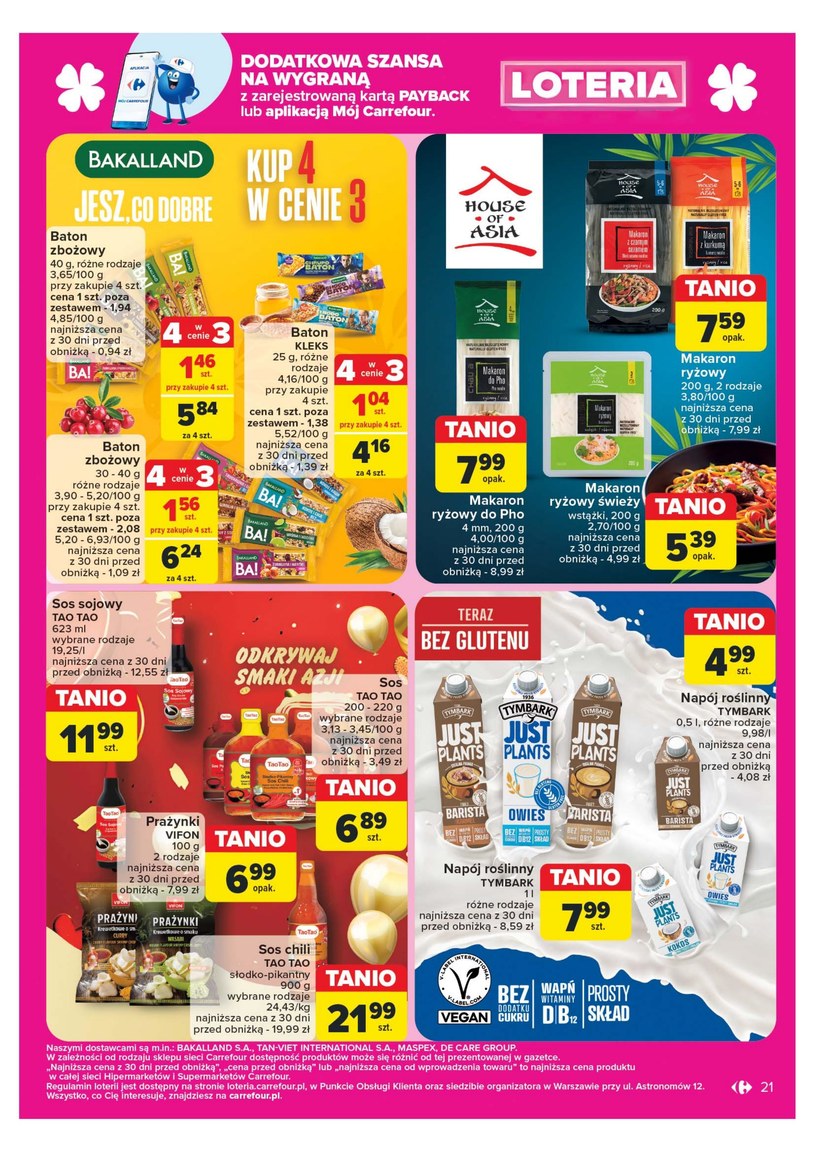 Gazetka: Loteria szczęściomat! - Carrefour - strona 21