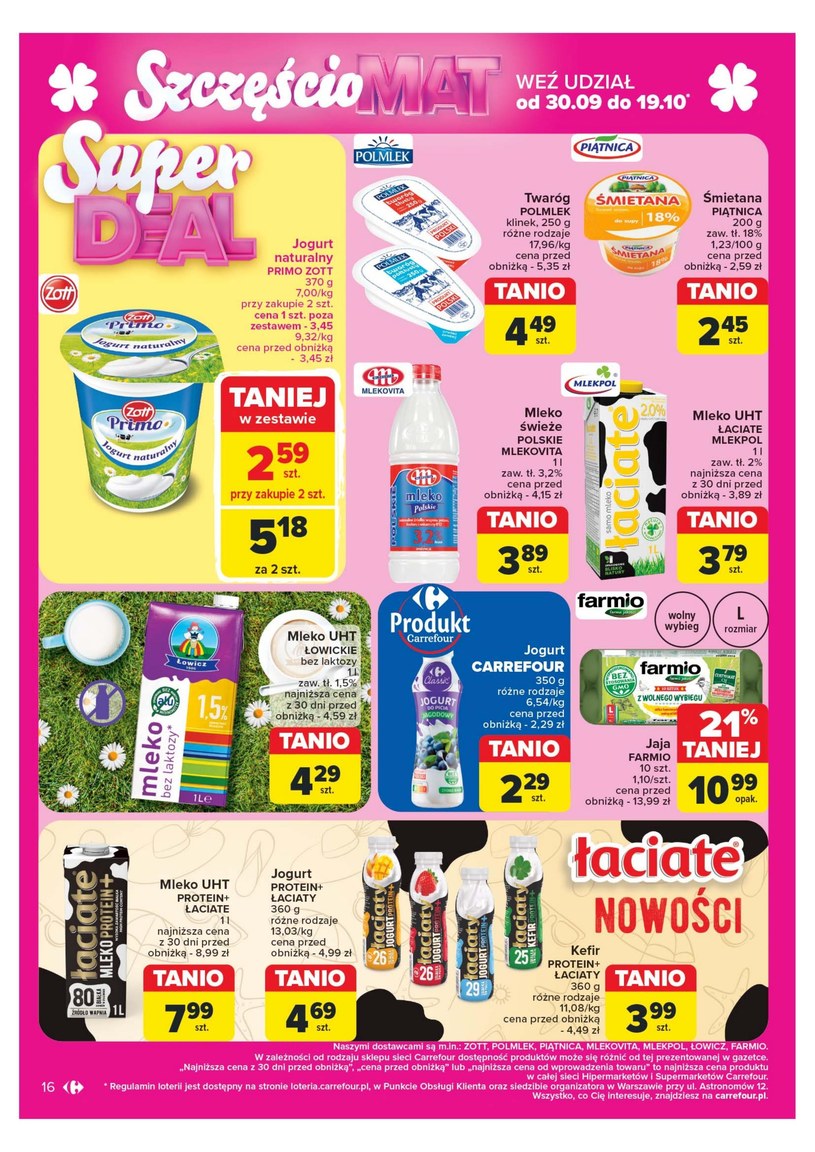 Gazetka: Loteria szczęściomat! - Carrefour - strona 16