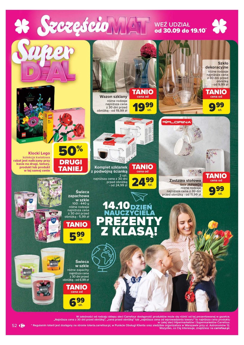 Gazetka: Loteria szczęściomat! - Carrefour - strona 52