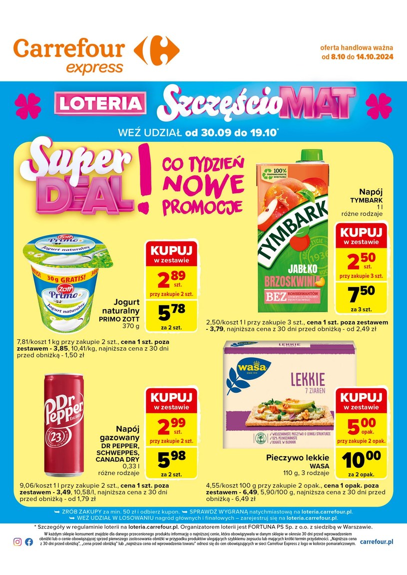 Gazetka: Co tydzień nowe promocje! - Carrefour Express - strona 1