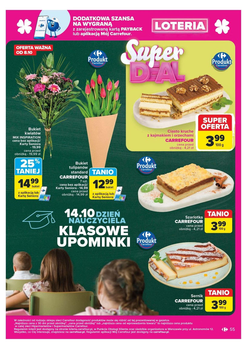 Gazetka: Loteria szczęściomat! - Carrefour - strona 55