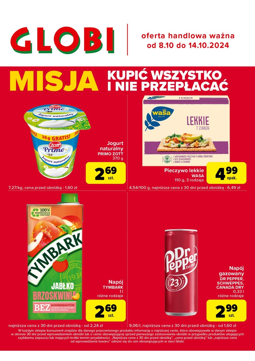 Gazetka promocyjna Globi - wygasła 1 dni temu