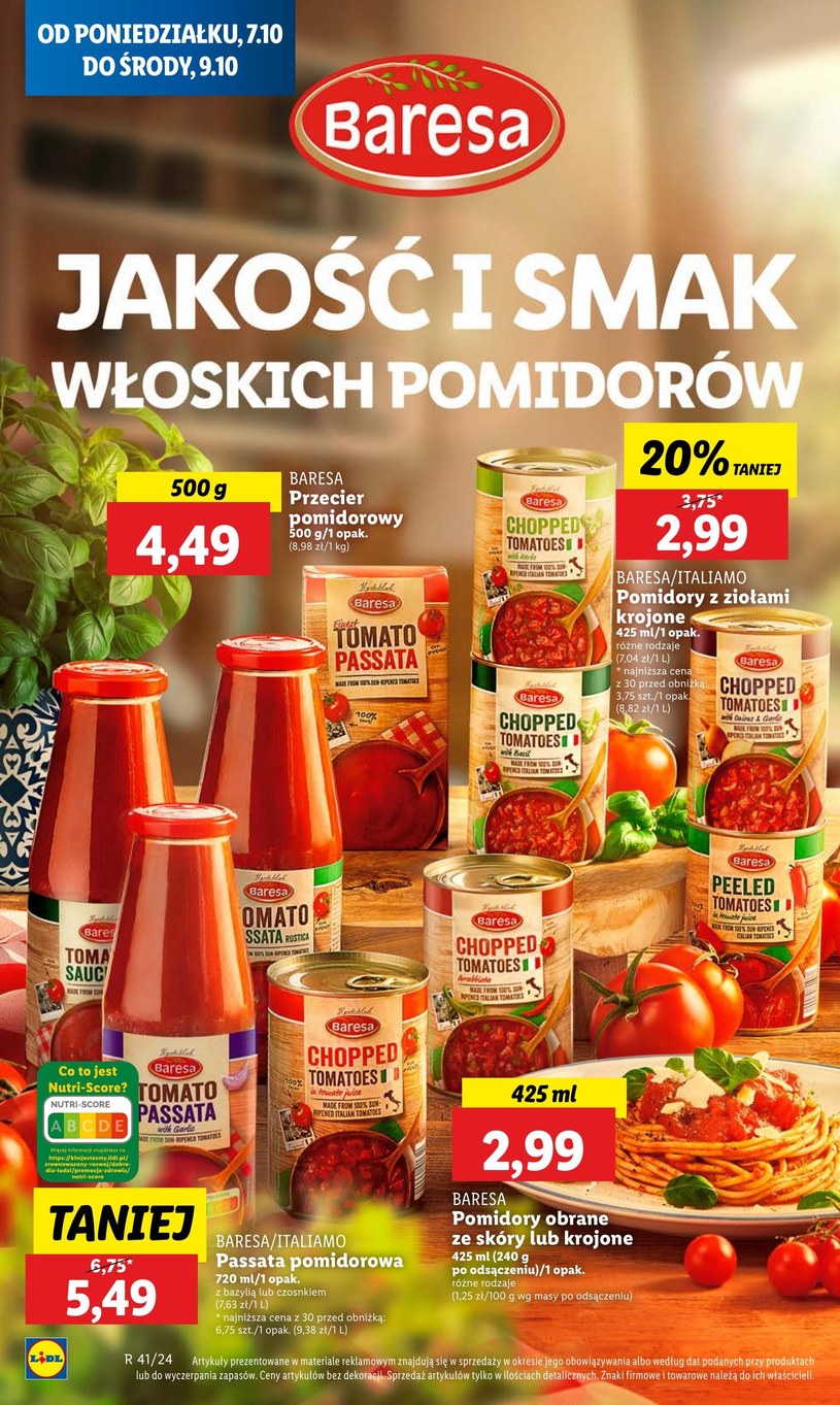 Gazetka: Tydzień włoskich smaków, włoskie inspiracje - Lidl - strona 30