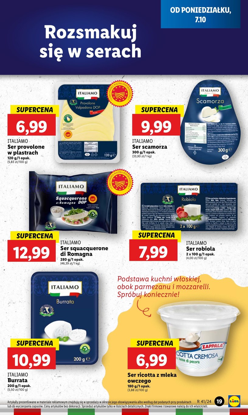 Gazetka: Tydzień włoskich smaków, włoskie inspiracje - Lidl - strona 25