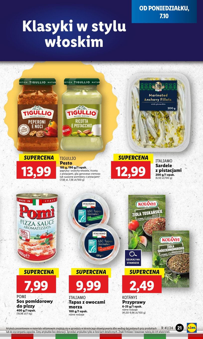 Gazetka: Tydzień włoskich smaków, włoskie inspiracje - Lidl - strona 27