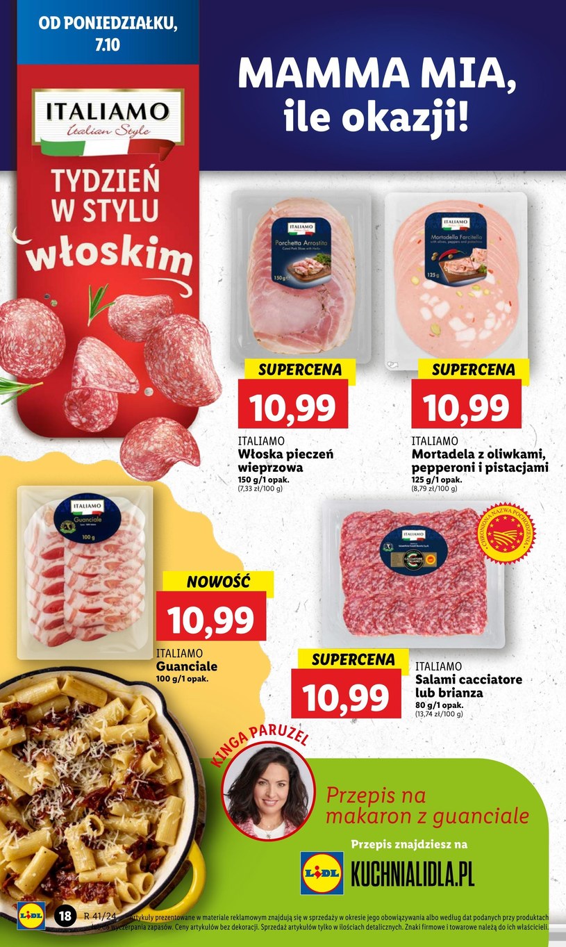 Gazetka: Tydzień włoskich smaków, włoskie inspiracje - Lidl - strona 24