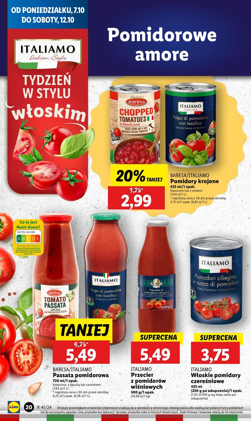 Gazetka: Tydzień włoskich smaków, włoskie inspiracje - Lidl - strona 26