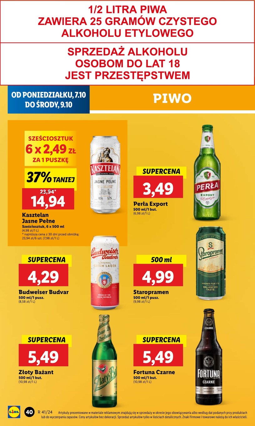 Gazetka: Tydzień włoskich smaków, włoskie inspiracje - Lidl - strona 48