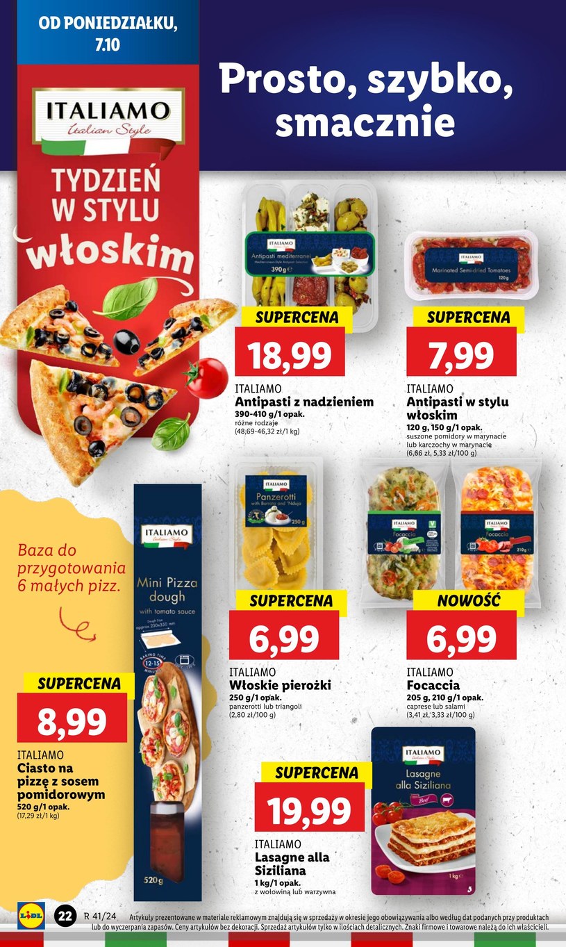 Gazetka: Tydzień włoskich smaków, włoskie inspiracje - Lidl - strona 28