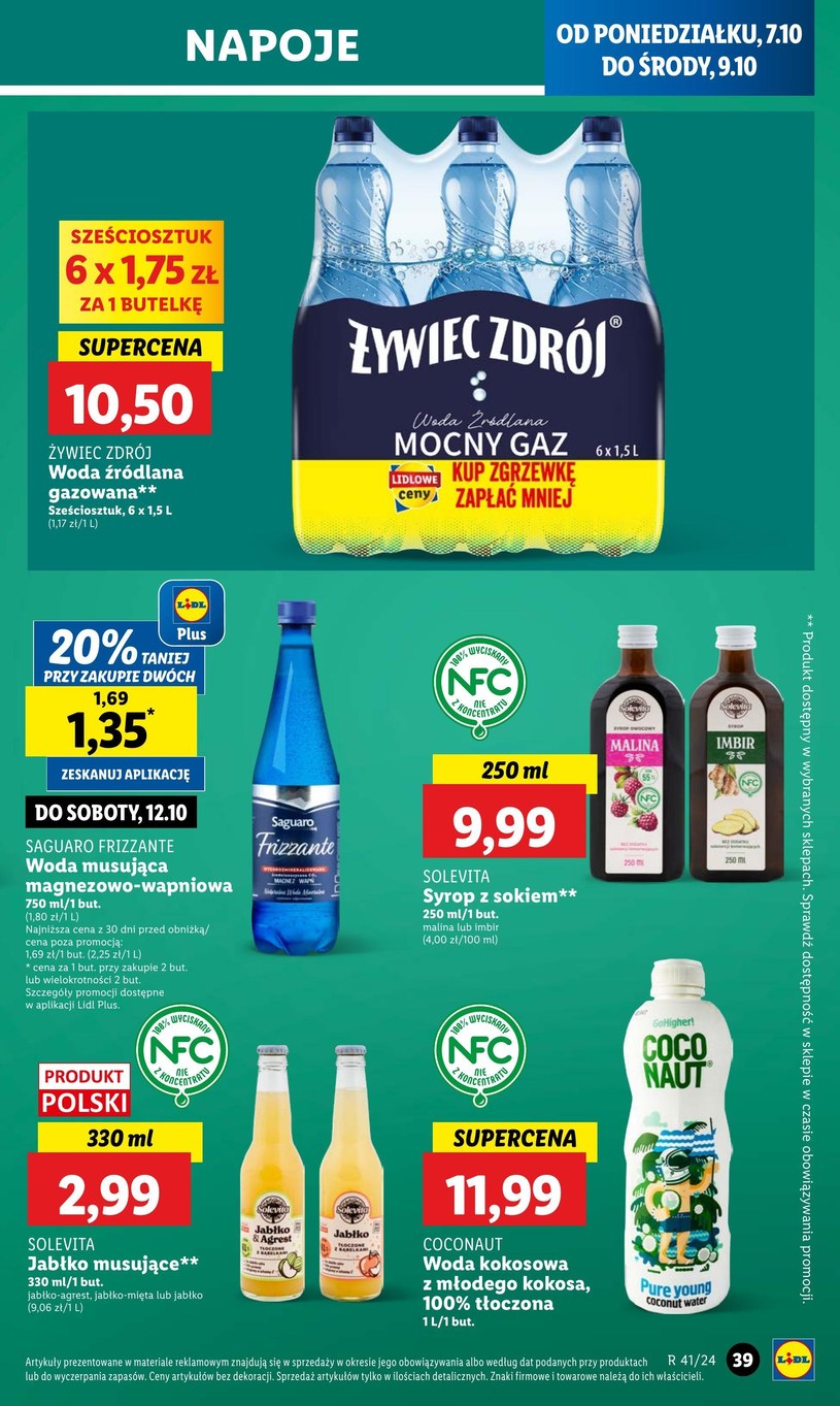 Gazetka: Tydzień włoskich smaków, włoskie inspiracje - Lidl - strona 47