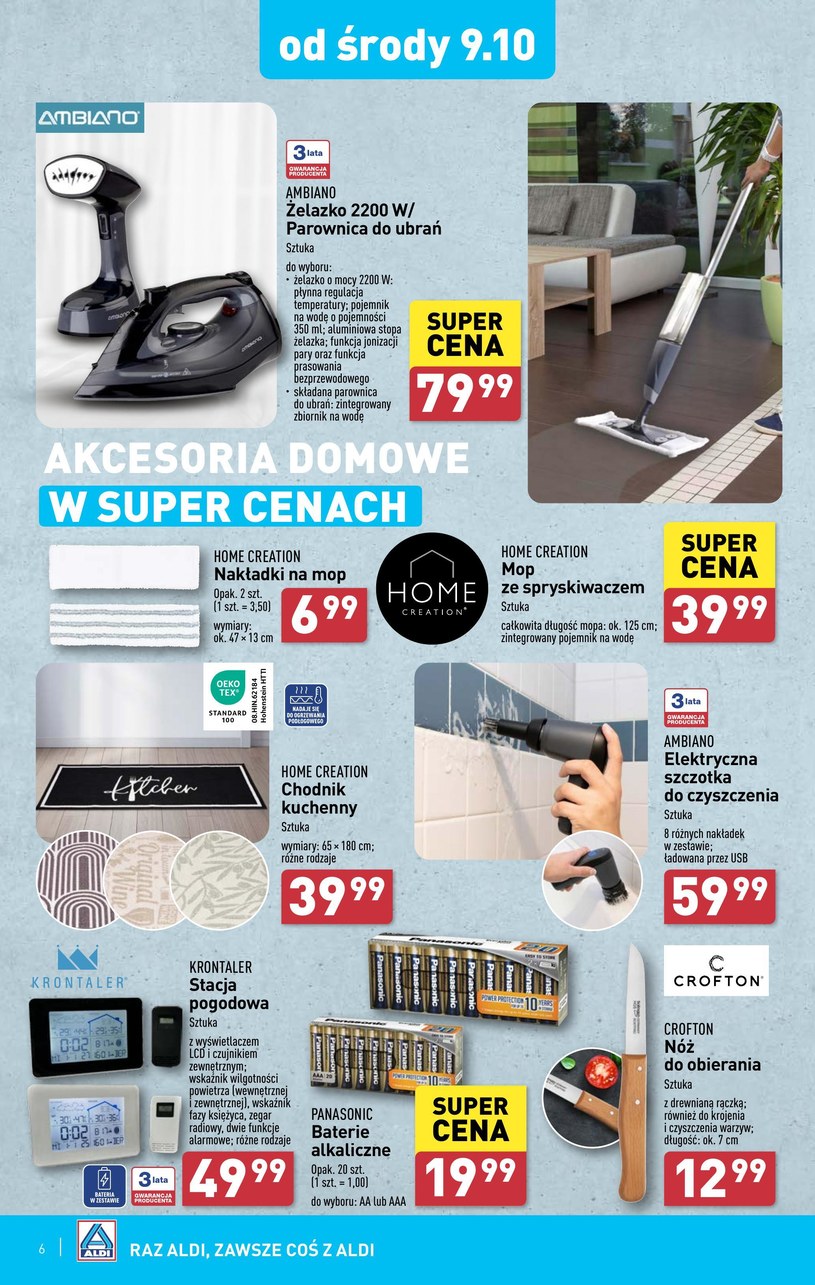 Gazetka: Akcesoria na każdą okazję - Aldi - strona 6