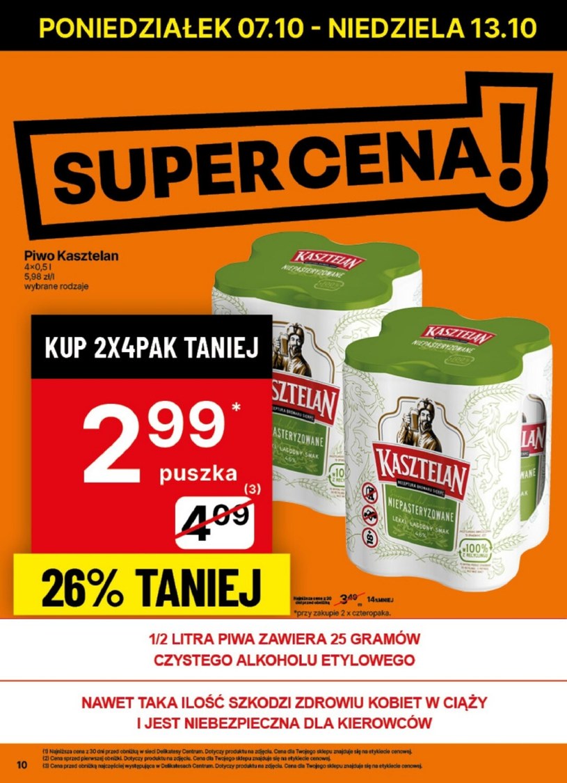 Gazetka: Disco promo – taniej na maxa! - Delikatesy Centrum - strona 10