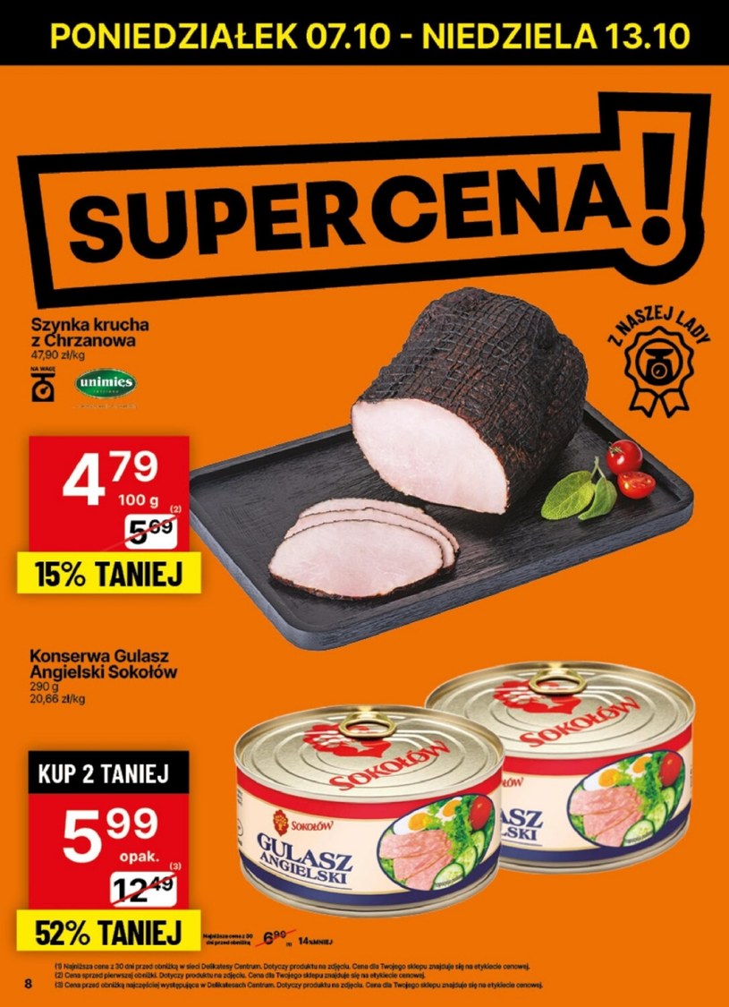 Gazetka: Disco promo – taniej na maxa! - Delikatesy Centrum - strona 8