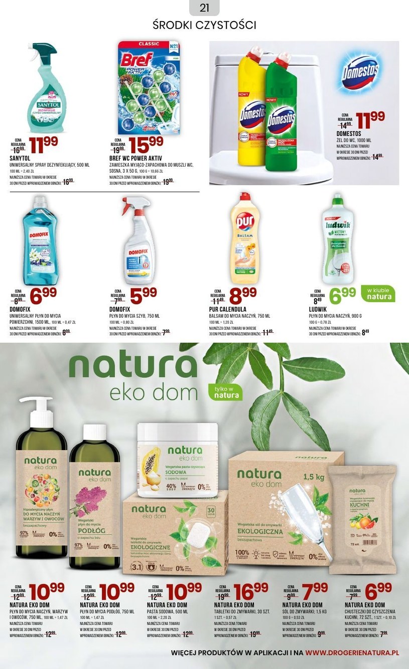 Gazetka: Promocje na perfumy i pielęgnację! - Drogerie Natura - strona 21