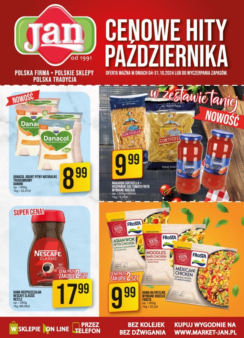 Gazetka: Cenowe hity października - Jan - strona 1