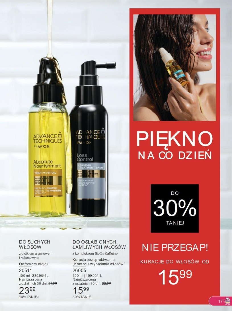 Gazetka: Piękno bez kompromisów - Avon - strona 17