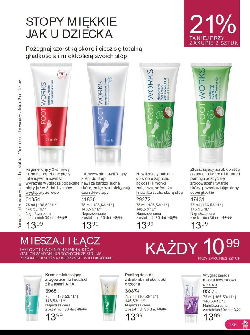 Gazetka: Piękno bez kompromisów - Avon - strona 185