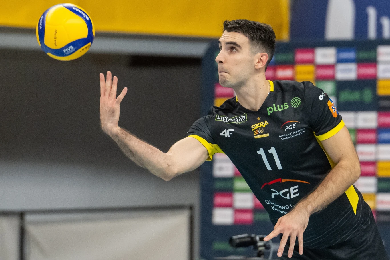 Miran Kujundzić, przyjmujący PGE GiEK Skra Bełchatów Miran Kujundzić, przyjmujący PGE GiEK Skra Bełchatów