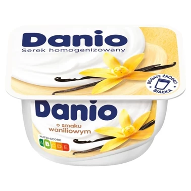 Danio Serek homogenizowany o smaku waniliowym 130 g - 0