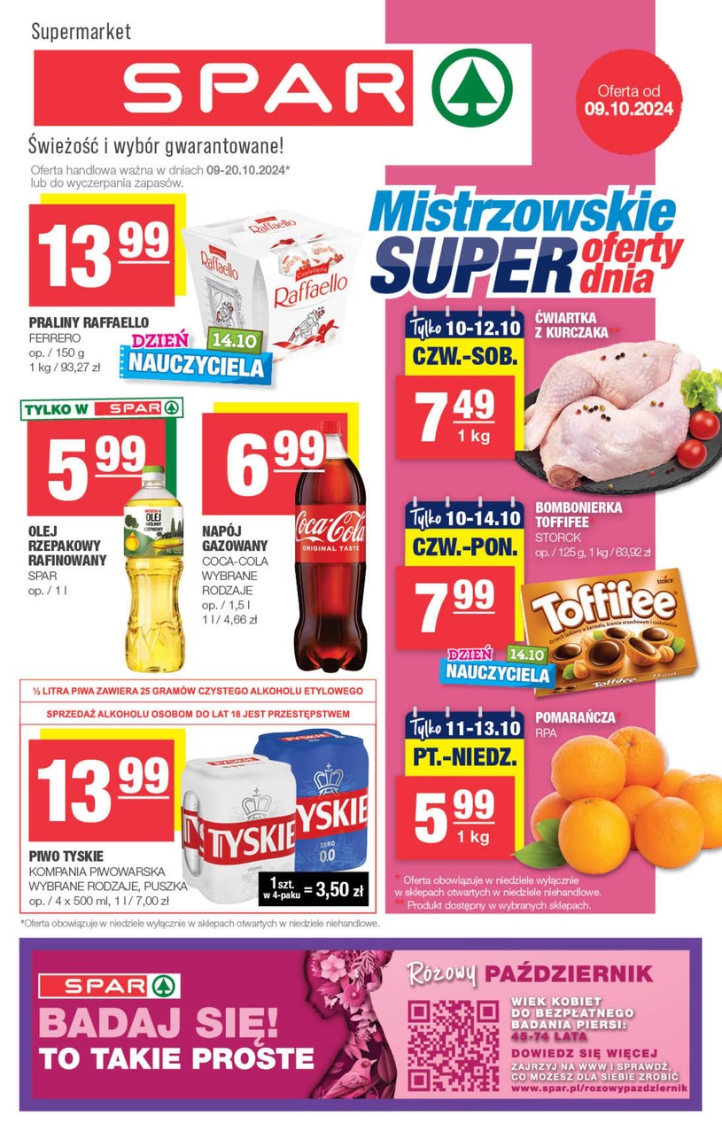 Gazetka promocyjna SPAR - wygasła 4 dni temu