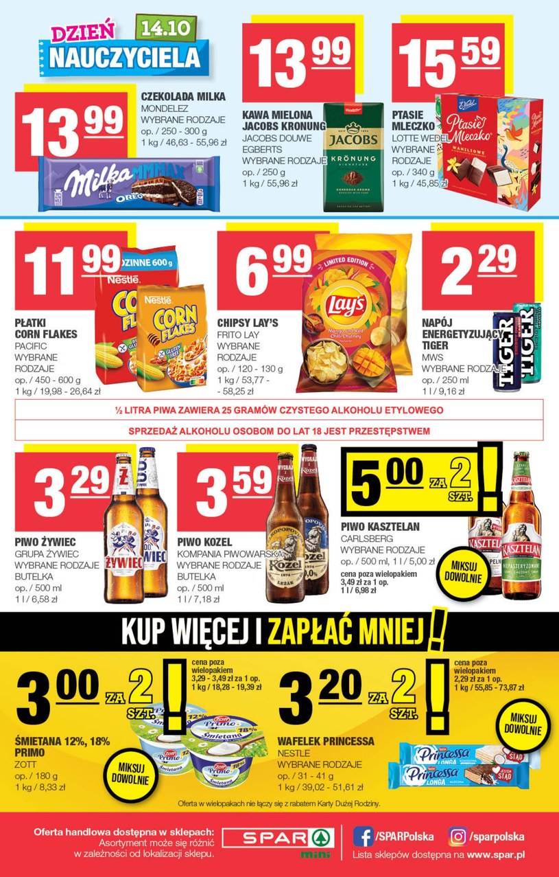 Gazetka: Świeżo i tanio każdego dnia - Spar mini - strona 4