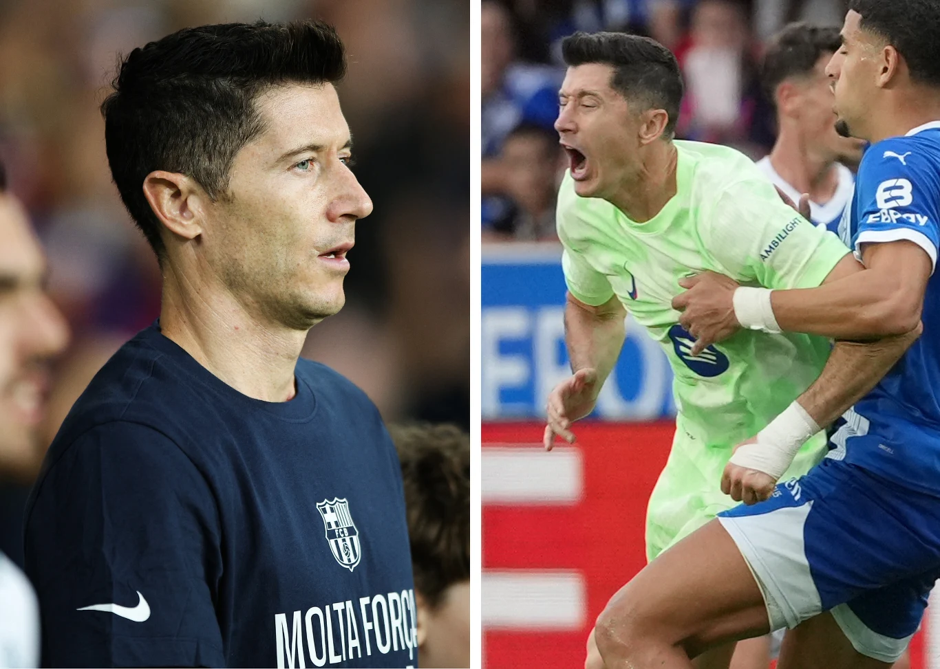 Robert Lewandowski w barwach FC Barcelona